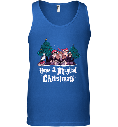 Have A Magical Christmas Harry Potter Tank Top Tank Top Royal