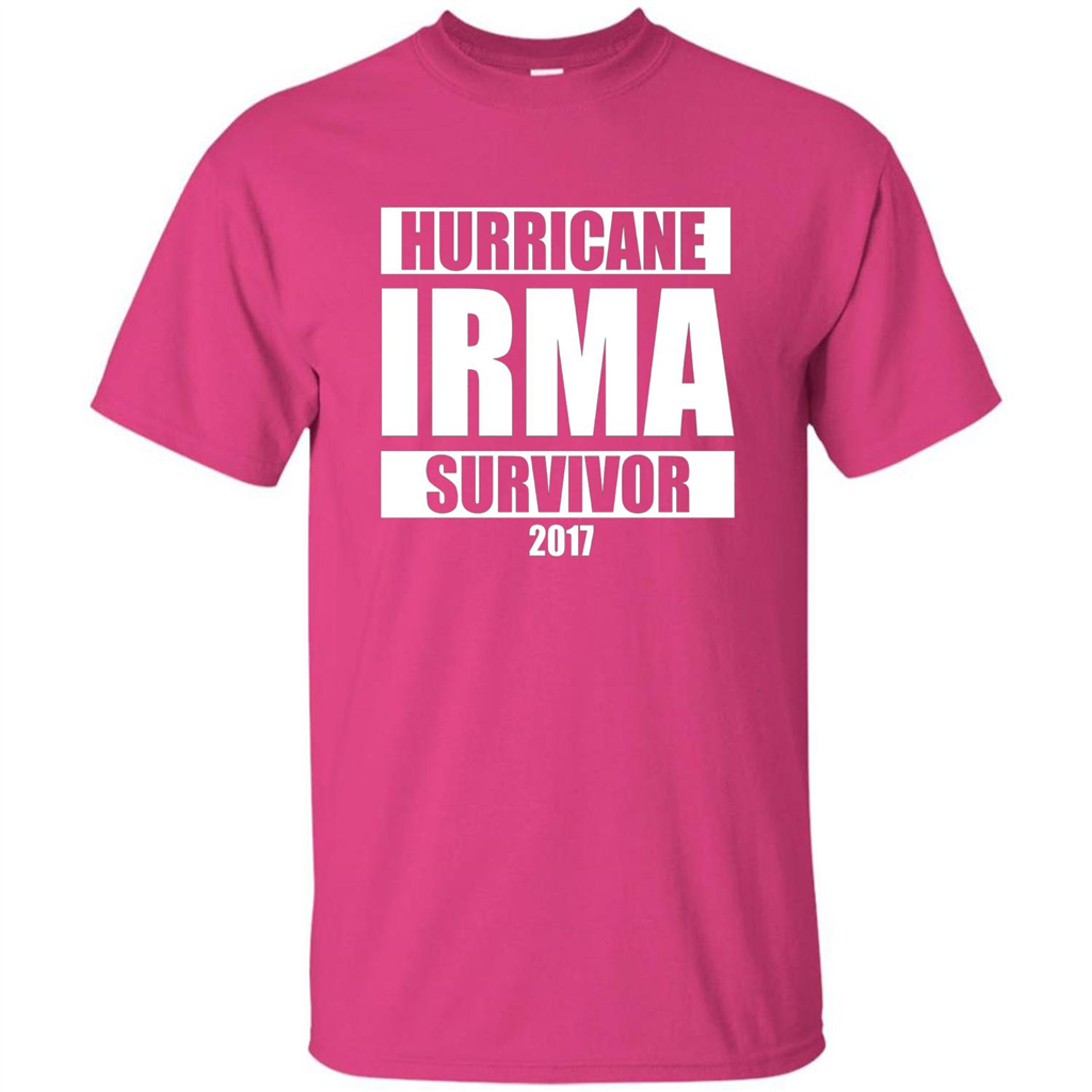Hurricane Irma Survivor T-shirt 2017 Heliconia