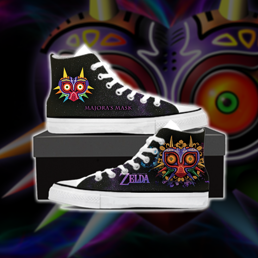 The legend of Zelda: Majora's Mask High Top Shoes SIZE 47