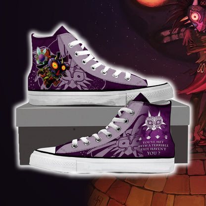 Legend of Zelda - Majora's Mask High Top Shoes SIZE 47