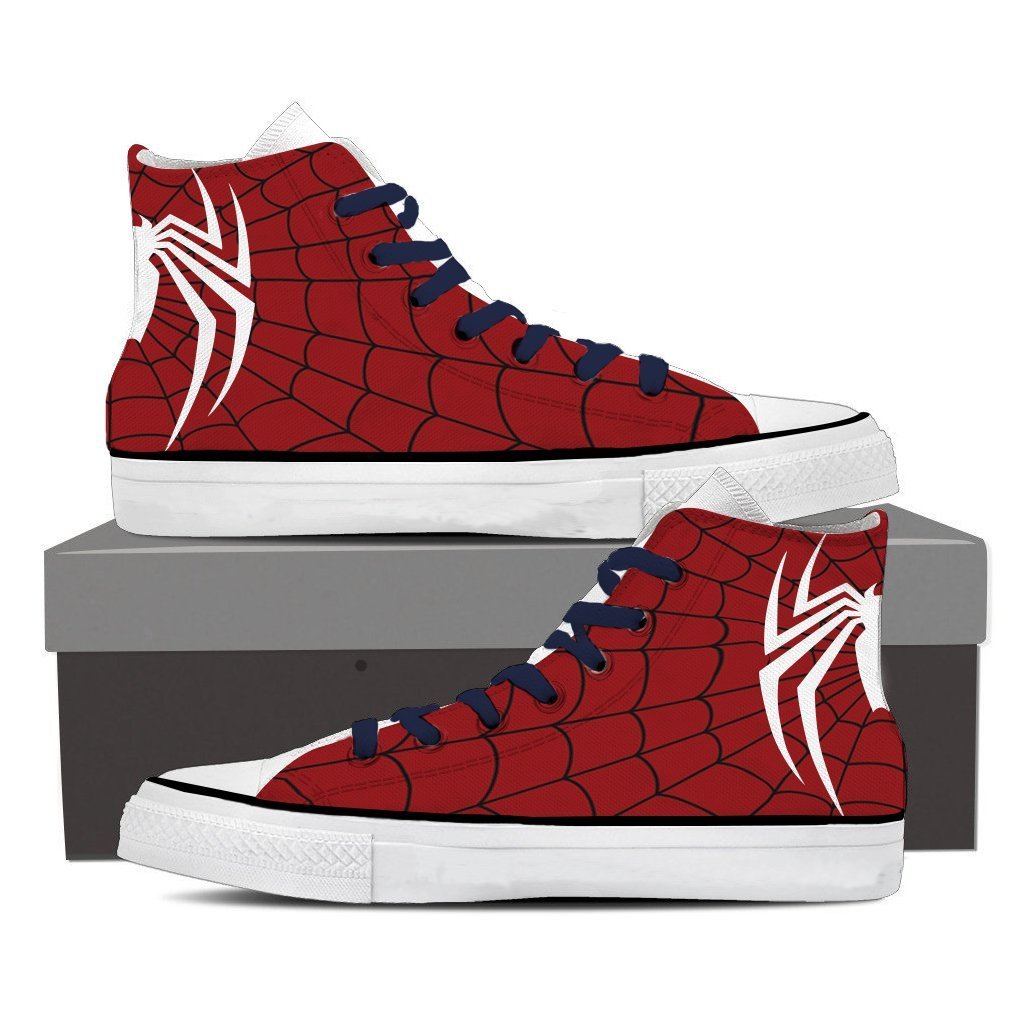 Spider-Man PS4 New Look High Top Shoes SIZE 47