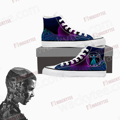 Stranger Things High Top Shoes SIZE 47