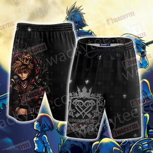 Kingdom Hearts - Sora 3D Beach Shorts