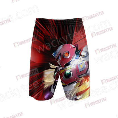Mega Man - Zero Beach Shorts