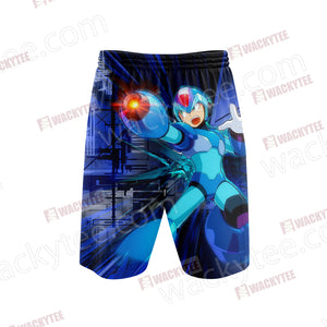 Mega Man X New Style Beach Shorts