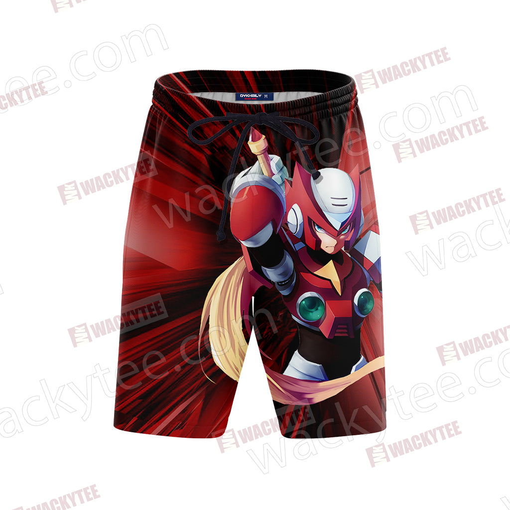 Mega Man - Zero Beach Shorts