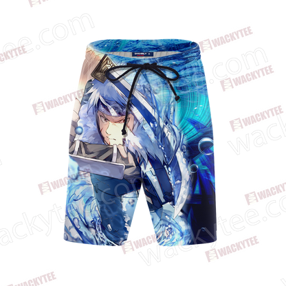 Naruto - Senju Tobirama Beach Shorts