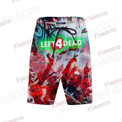 Left 4 Dead Symbol 3D Beach Shorts