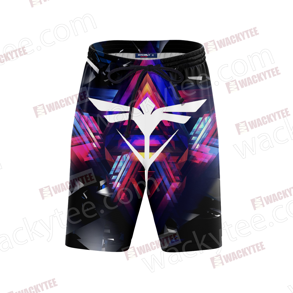 Neo Zeon - Gundam Unisex 3D Beach Shorts