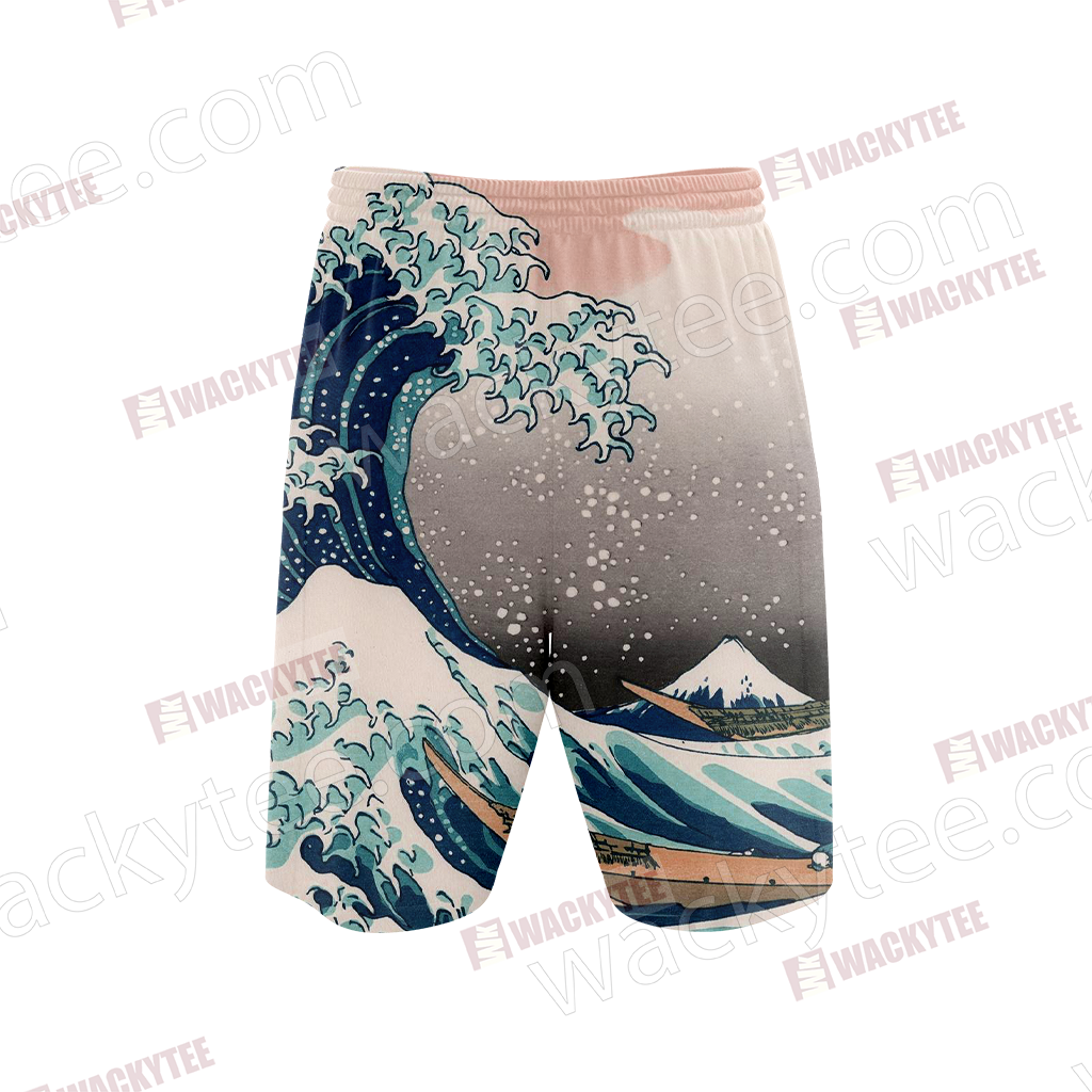 Saint Seiya Dragon Shiryu Beach Shorts