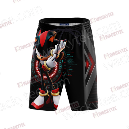 Dr.Eggman Sonic 3D Beach Shorts