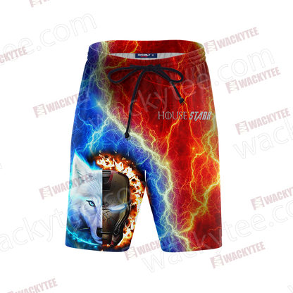 Game Of Thrones - End Game 3D Beach Shorts