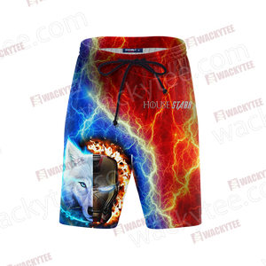 Game Of Thrones - End Game 3D Beach Shorts