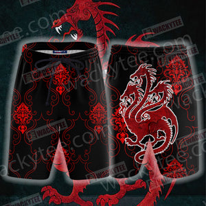 House Targaryen Dragon Game Of Thrones Beach Shorts