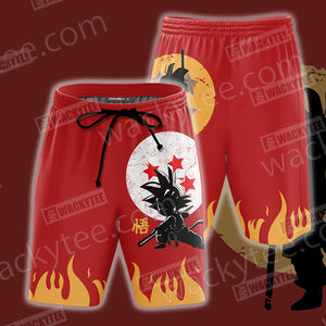 Dragon Ball Super Son Goku New Unisex 3D Beach Shorts