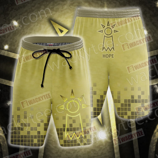 Digimon The Crest Of Hope New Look 3D Beach Shorts