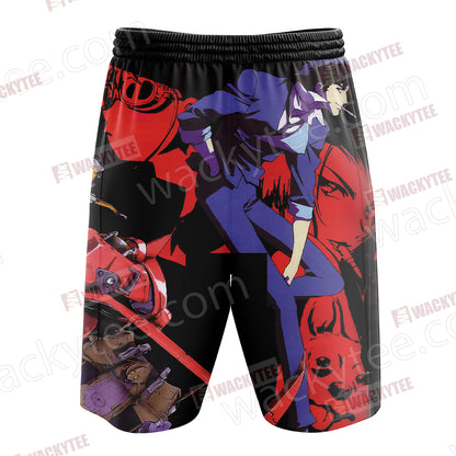 Cowboy Bebop New Version Unisex 3D Beach Shorts
