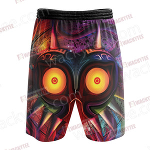 The Legend Of Zelda: Majora New Version 3D Beach Shorts