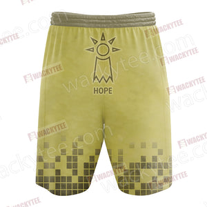 Digimon The Crest Of Hope New Look 3D Beach Shorts