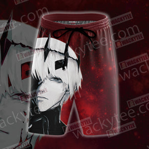 Tokyo Ghoul Kaneki Ken New Look Unisex 3D Beach Short