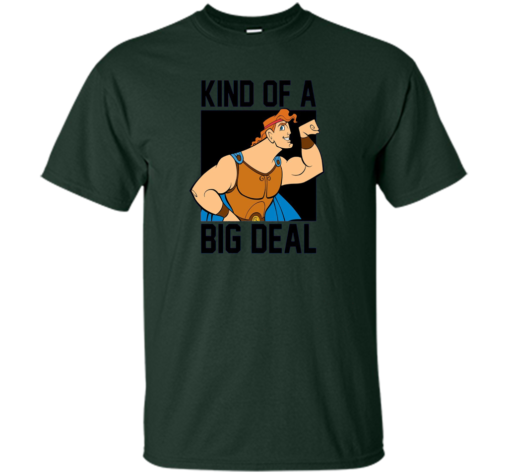 Cartoon T-shirt Kind Of A Big Deal Forest Green