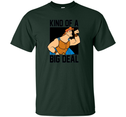 Cartoon T-shirt Kind Of A Big Deal Forest Green