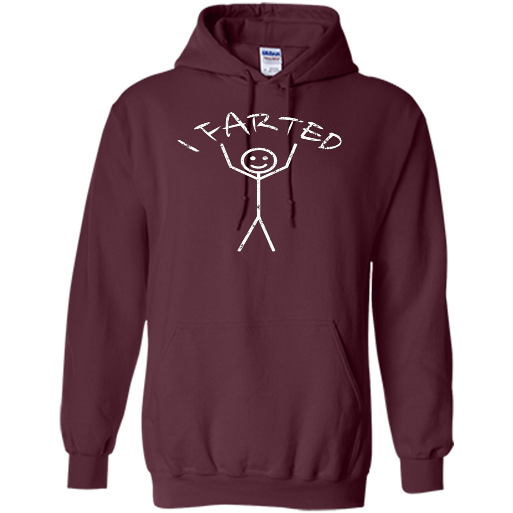 Fart T- Shirt I Farted Maroon