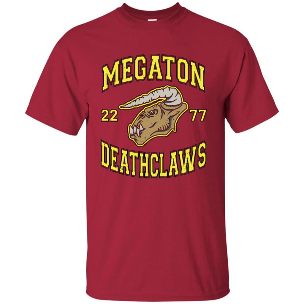 Megaton Deathclaws 2277 T-shirt Cardinal