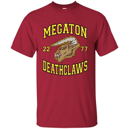 Megaton Deathclaws 2277 T-shirt Cardinal