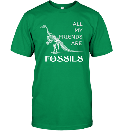 All My Friends Are Fossils Shirt T-Shirt Irish Green