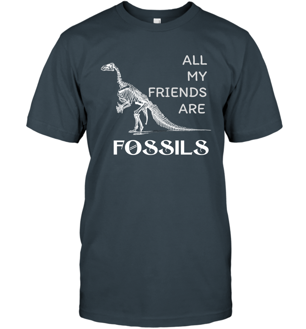 All My Friends Are Fossils Shirt T-Shirt Charcoal