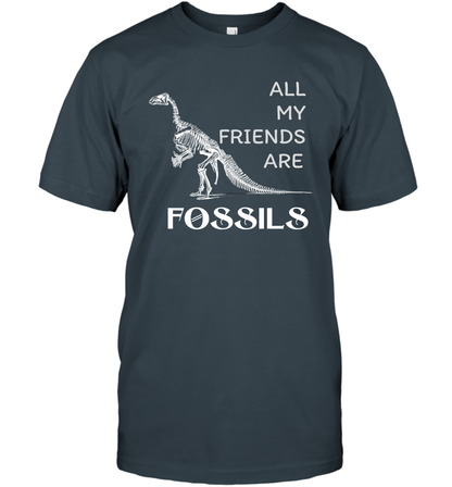 All My Friends Are Fossils Shirt T-Shirt Charcoal