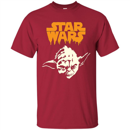 Movie T-shirt Yoda Dripping Ooze Logo T-Shirt