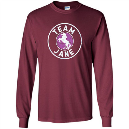 Team Jane Racing Team T-Shirts Maroon