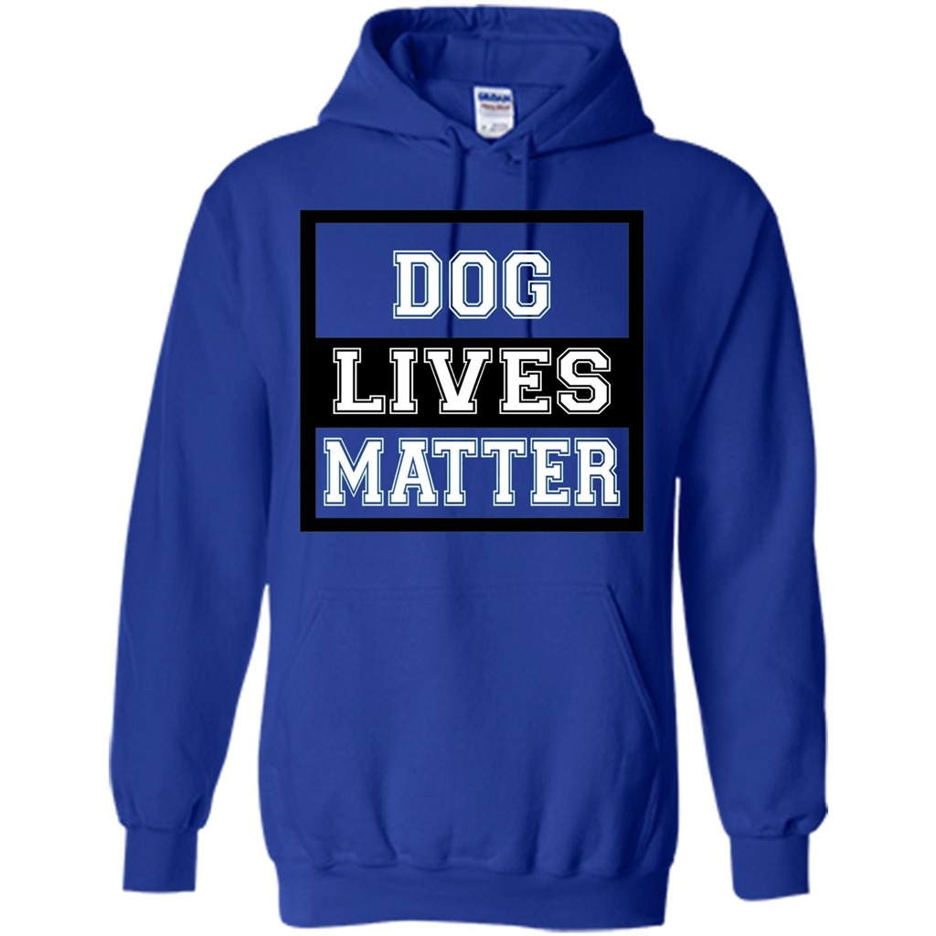 Dog Lives Matter Animal Rights Protest T-shirt Royal