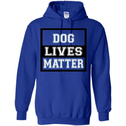 Dog Lives Matter Animal Rights Protest T-shirt Royal