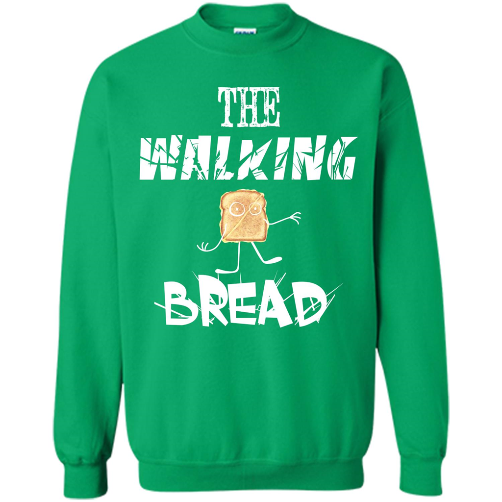 The Walking Bread T-shirt Irish Green
