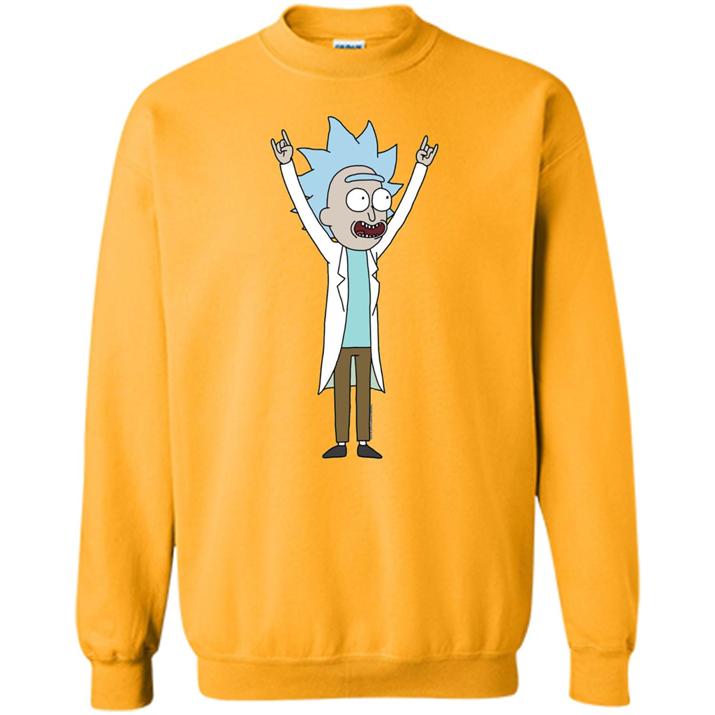Movie Lover. Tiny Rick T-shirt Gold