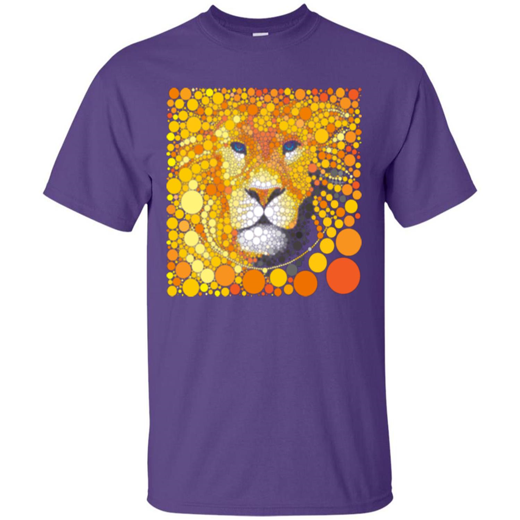 Lion T-shirt Purple
