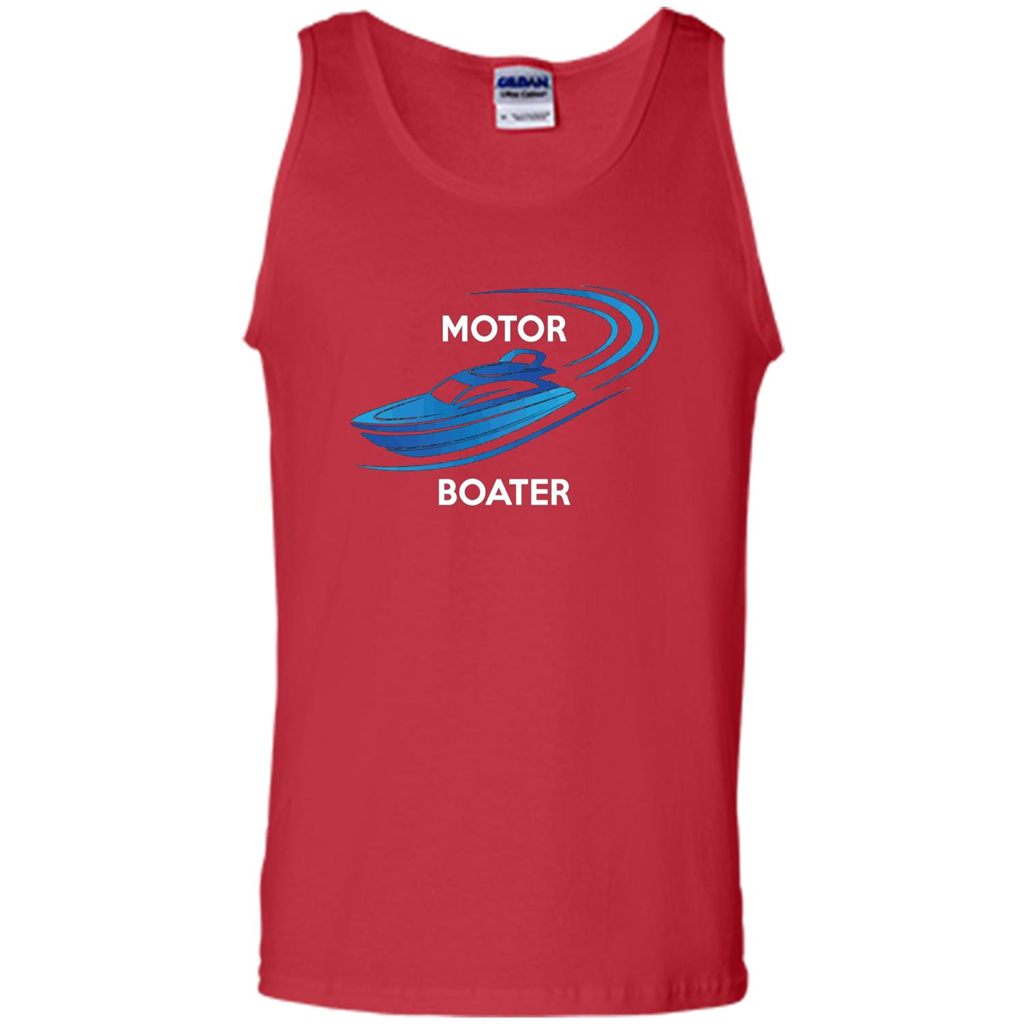 Motor Boater T-shirt Red