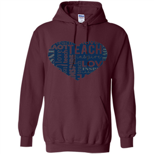 Teacher T-shirt Teach Love And Inspire T-shirt