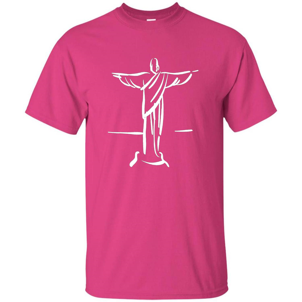 Brazil Christ The Redeemer - Cristo Redentor Brasil T-shirt Heliconia