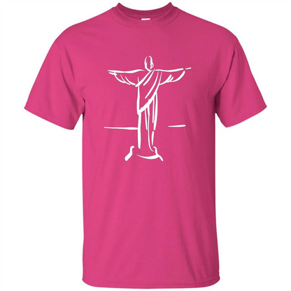 Brazil Christ The Redeemer - Cristo Redentor Brasil T-shirt Heliconia