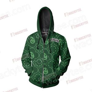 Harry Potter - Cunning Like A Slytherin Zip Up Hoodie