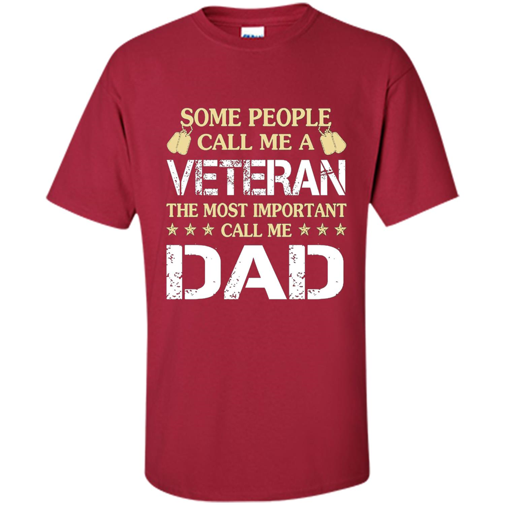 Fathers Day T-shirt The Most Important Call Me Dad Cardinal