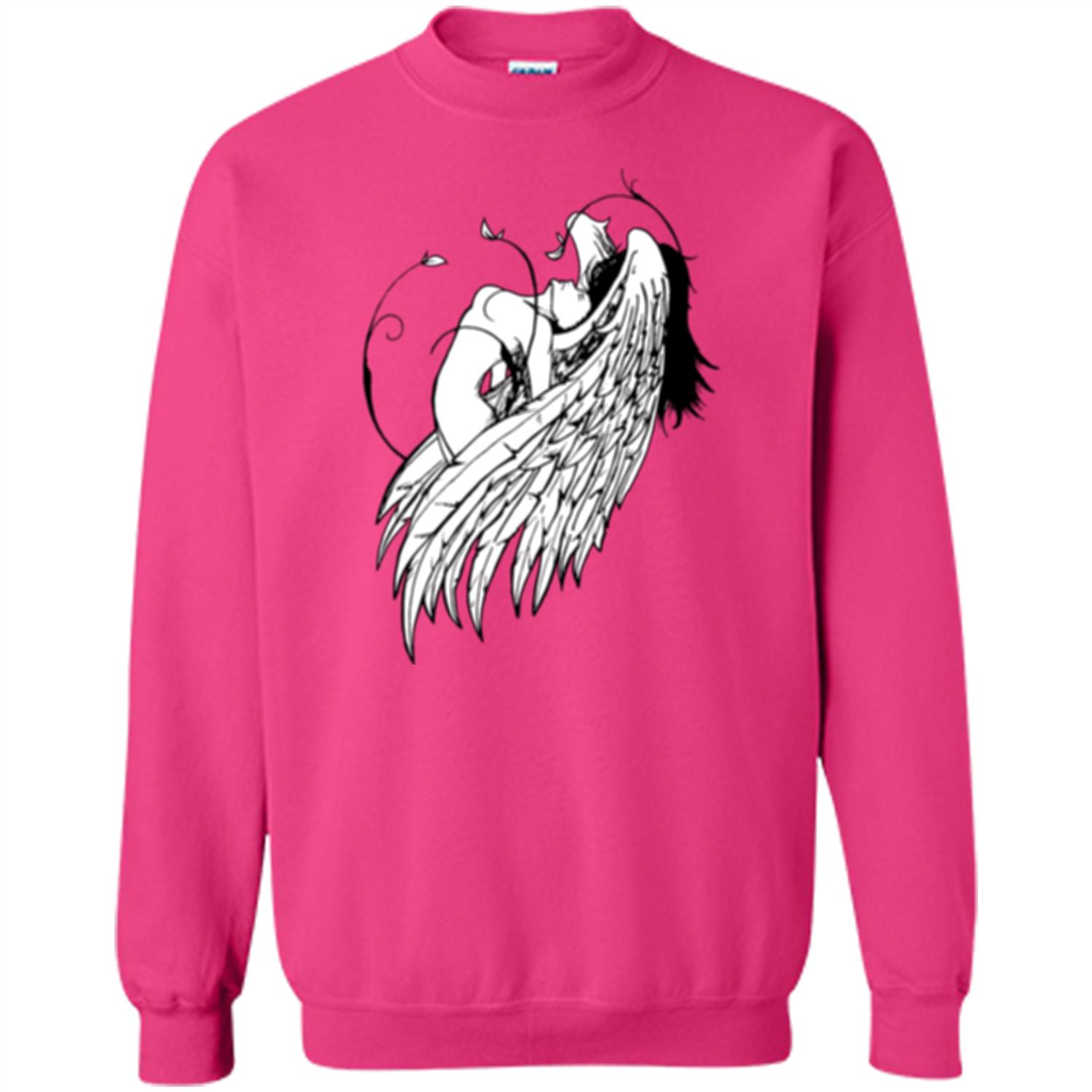 Angel T-shirt Angel Wings Heliconia