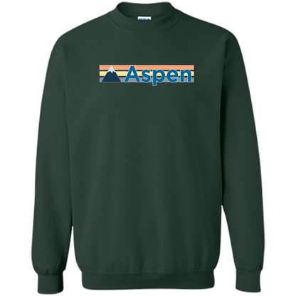Aspen Retro Mountain T-shirt
