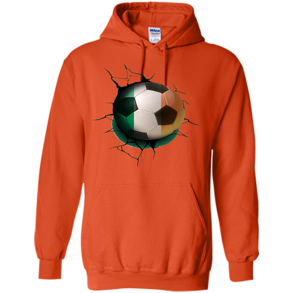 Ireland Football Soccer T-shirt Orange