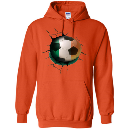 Ireland Football Soccer T-shirt Orange