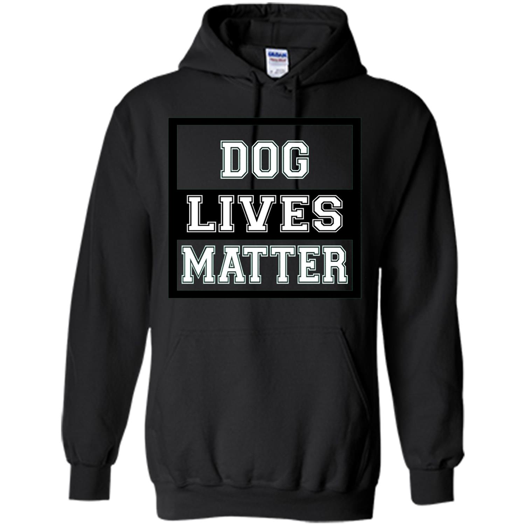 Dog Lives Matter Animal Rights Protest T-shirt Black